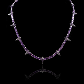 Panther Chain Purple/Black/Pink